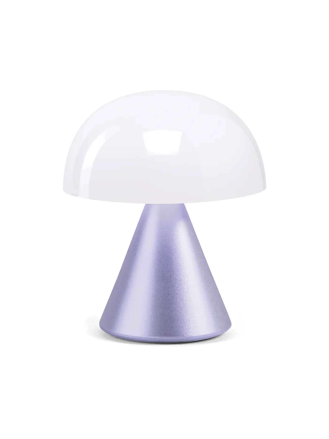 LEXON | Mini LED Lampe MINA 8,3cm Light Yellow | lila